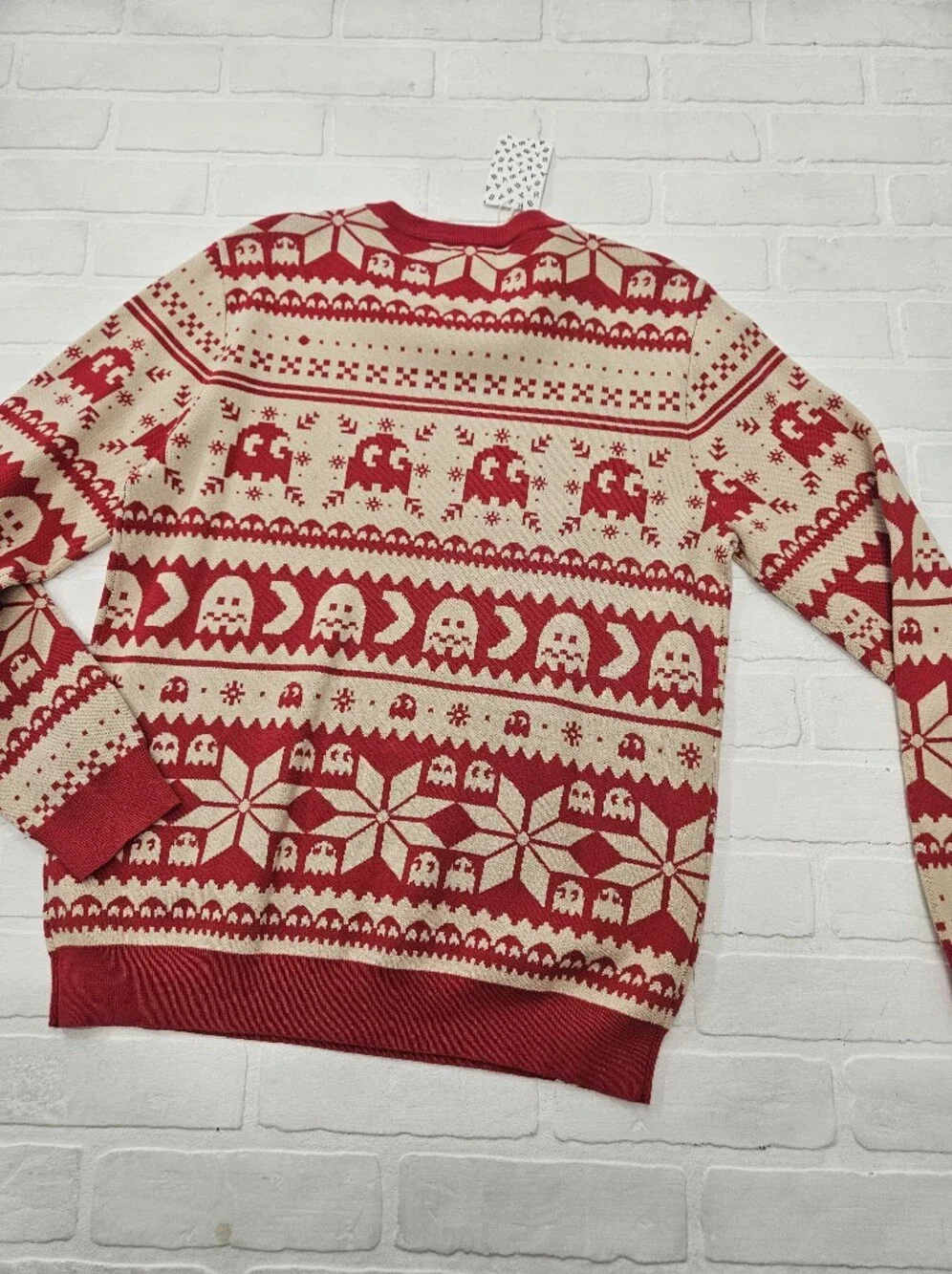 Pac Man 100% Cotton Holiday Sweater